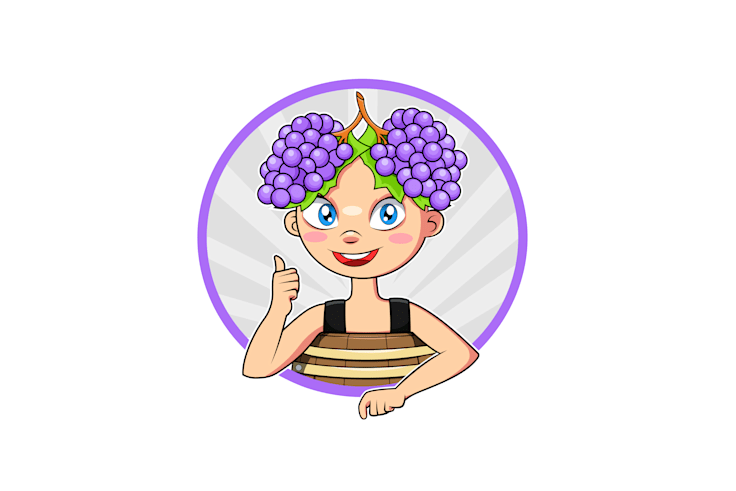 Fruit Character Mark — Illustrated Logo by Ayoub Benhammadi